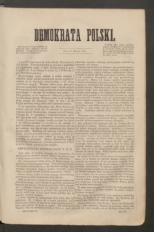 Demokrata Polski. R.14 [!], ark. 31 (1 marca 1854)