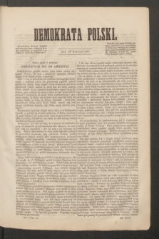 Demokrata Polski. R.18, ark. 10 (20 kwietnia 1856)