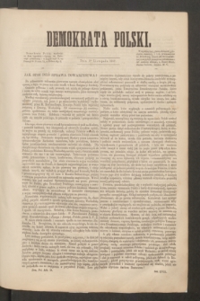 Demokrata Polski. R.18, ark. 18 (5 listopada 1857)