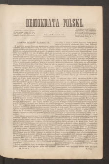 Demokrata Polski. R.18, ark. 35 (15 września 1858)