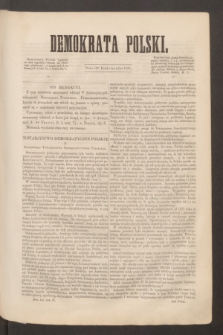 Demokrata Polski. R.18, ark. 37 (15 października 1858)