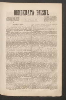 Demokrata Polski. R.18, ark. 42 (31 grudnia 1858)