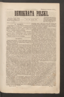 Demokrata Polski. R.19, ark. 46 (28 lutego 1859)