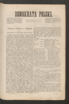 Demokrata Polski. R.20, ark. 10 (12 października 1861)