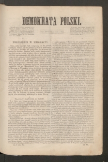 Demokrata Polski. R.20, ark. 11 (26 października 1860/1862)