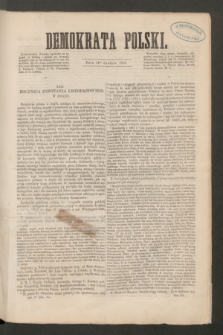 Demokrata Polski. R.20, ark. 17 (14 grudnia 1861)