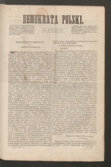 Demokrata Polski. R.20, ark. 19 (28 grudnia 1861)
