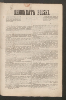 Demokrata Polski. R.20, ark. 21 (13 stycznia 1862)