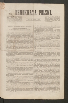 Demokrata Polski. R.20, ark. 25 (1 marca 1862)