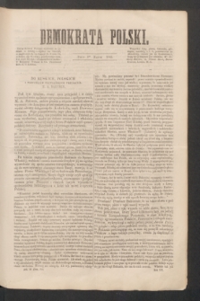 Demokrata Polski. R.20, ark. 26 (8 marca 1862)