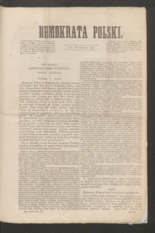 Demokrata Polski. R.20, ark. 37 (20 grudnia 1862)