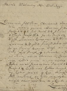 Korespondencja Adama Chmary z lat 1746-1791. T. 34, Listy z lat 1768-1781, związane głównie z gospodarstwem i budową pałacu w Siemkowie