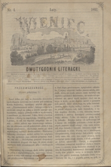 Wieniec : dwutygodnik literacki. R.1, T.1, nr 4 (luty 1862)