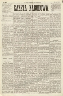 Gazeta Narodowa. 1873, nr 10