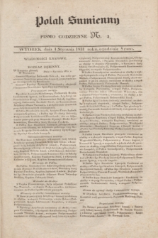 Polak Sumienny : pismo codzienne. 1831, N. 3 (4 stycznia)