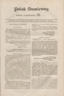 Polak Sumienny : pismo codzienne. 1831, N. 4 (5 stycznia)