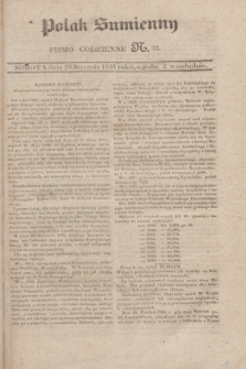 Polak Sumienny : pismo codzienne. 1831, N. 32 (29 stycznia)