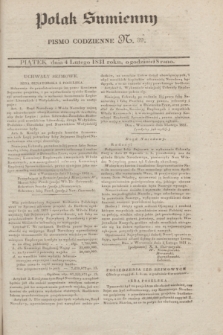 Polak Sumienny : pismo codzienne. 1831, N. 39 (4 lutego)