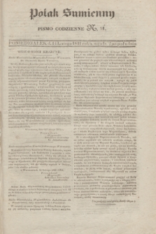 Polak Sumienny : pismo codzienne. 1831, N. 51 (14 lutego)