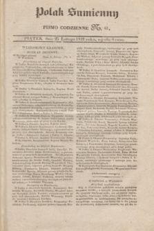 Polak Sumienny : pismo codzienne. 1831, N. 61 (25 lutego)