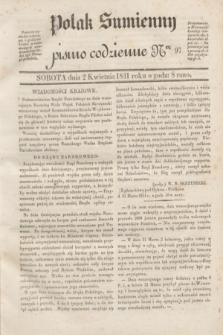 Polak Sumienny : pismo codzienne. 1831, Ner 97 (2 kwietnia)