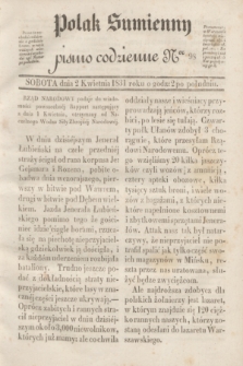 Polak Sumienny : pismo codzienne. 1831, Ner 98 (2 kwietnia)