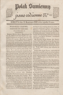Polak Sumienny : pismo codzienne. 1831, Ner 118 (23 kwietnia)