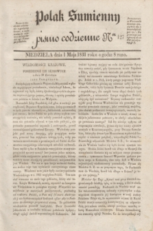 Polak Sumienny : pismo codzienne. 1831, Ner 127 (1 maja)