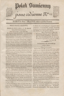 Polak Sumienny : pismo codzienne. 1831, Ner 132 (7 maja)