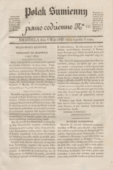Polak Sumienny : pismo codzienne. 1831, Ner 133 (8 maja)