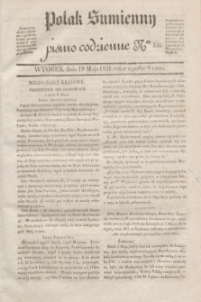 Polak Sumienny : pismo codzienne. 1831, Ner 136 (10 maja)