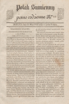 Polak Sumienny : pismo codzienne. 1831, Ner 140 (14 maja)