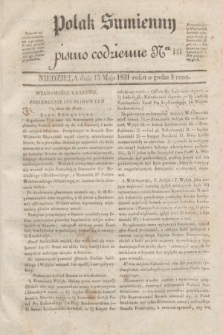 Polak Sumienny : pismo codzienne. 1831, Ner 141 (15 maja)