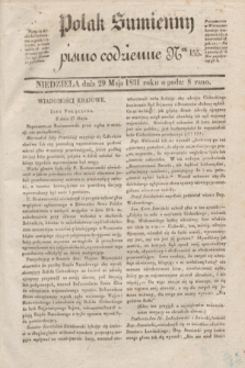 Polak Sumienny : pismo codzienne. 1831, Ner 155 (29 maja)