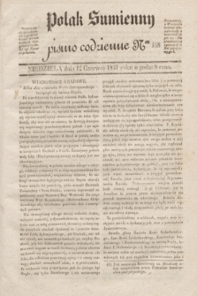 Polak Sumienny : pismo codzienne. 1831, Ner 168 (12 czerwca)