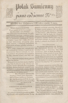 Polak Sumienny : pismo codzienne. 1831, Ner 171 (15 czerwca)