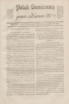 Polak Sumienny : pismo codzienne. 1831, Ner 173 (17 czerwca)