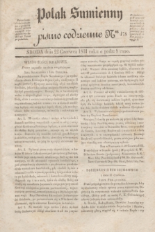 Polak Sumienny : pismo codzienne. 1831, Ner 178 (22 czerwca)