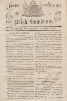 Polak Sumienny : pismo codzienne. 1831, Ner 180 (24 czerwca)