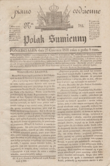 Polak Sumienny : pismo codzienne. 1831, Ner 183 (27 czerwca)