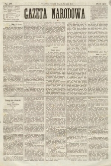 Gazeta Narodowa. 1873, nr 28