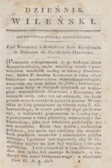 Dziennik Wileński. T.2, N. 7 ([lipiec 1815])