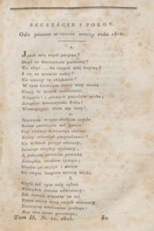 Dziennik Wileński. T.2, N. 11 ([listopad 1815])