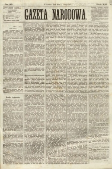 Gazeta Narodowa. 1873, nr 33
