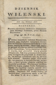 Dziennik Wileński. T.2, N. 1 (maj 1820)