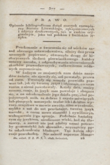 Dziennik Wileński. T.1, N. 4 (kwiecień 1823) + wkładka