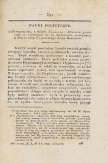 Dziennik Wileński. T.1, N. 4 (1824) + wkładka