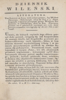 Dziennik Wileński. T.2, N. 5 (maj 1824)