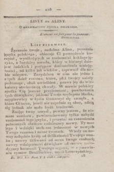 Dziennik Wileński. Literatura Nadobna. T.1, [N. 8] (sierpień 1826)