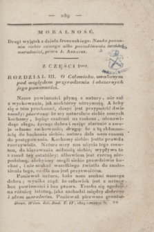Dziennik Wileński. Literatura Nadobna. T.4, [N. 9] (wrzesień 1829)